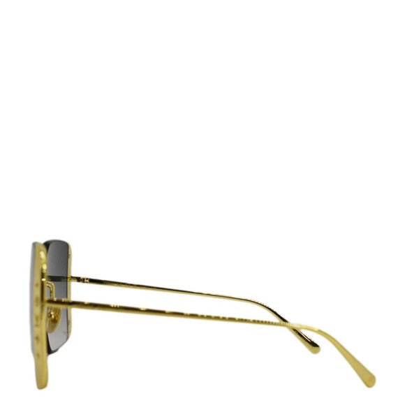 Louis Vuitton  LV Moon Z1994U Metal Frame Gradient Blue Square Sunglasses Gold - Picture 5 of 9